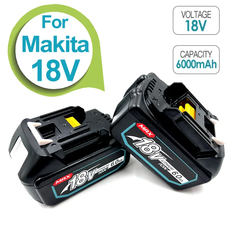 

2022 Upgraded 18V Makita BL1860 BL1850B BL1850 BL1840 BL1830 BL1820 BL1815 LXT-400 Replacement Lithium Battery