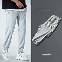 2022 new mens casual sports pants straight tube loose 105kg trend versatile fashion youth student spring autumn couple trousers