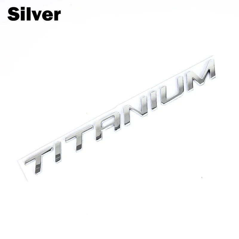 

3D цинковый сплав, металлический титановый логотип, хромированная эмблема, значок, наклейки, автомобильные наклейки, авто наклейки для Ford Focus 2 Fiesta Kuga EDGE