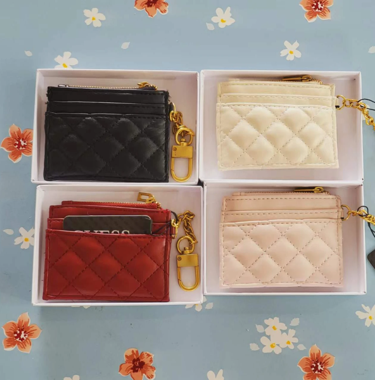 European and American fashion long men's and women's handbags, cards, bags and wallets