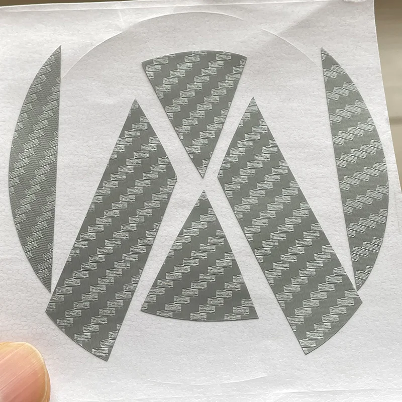 Блестящая наклейка из натурального углеродного волокна Стилизация автомобиля