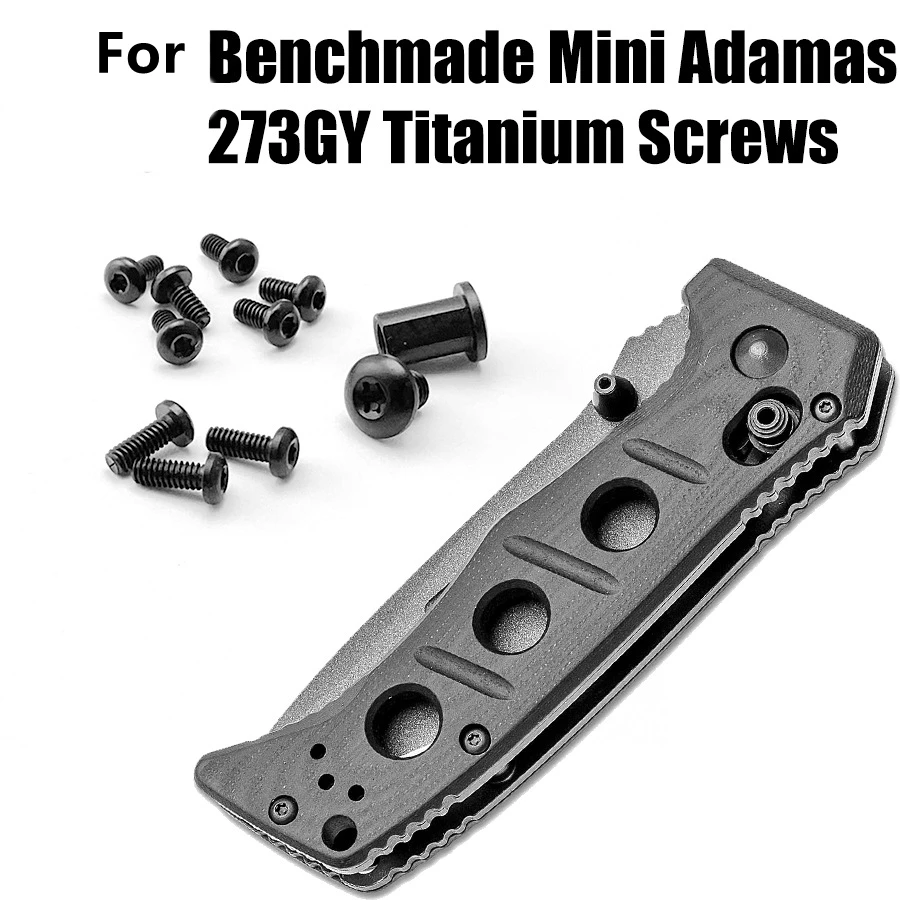 

Titanium Folding Knife Accessories Screwdriver Handle Screw for Benchmade Mini Adamas 273