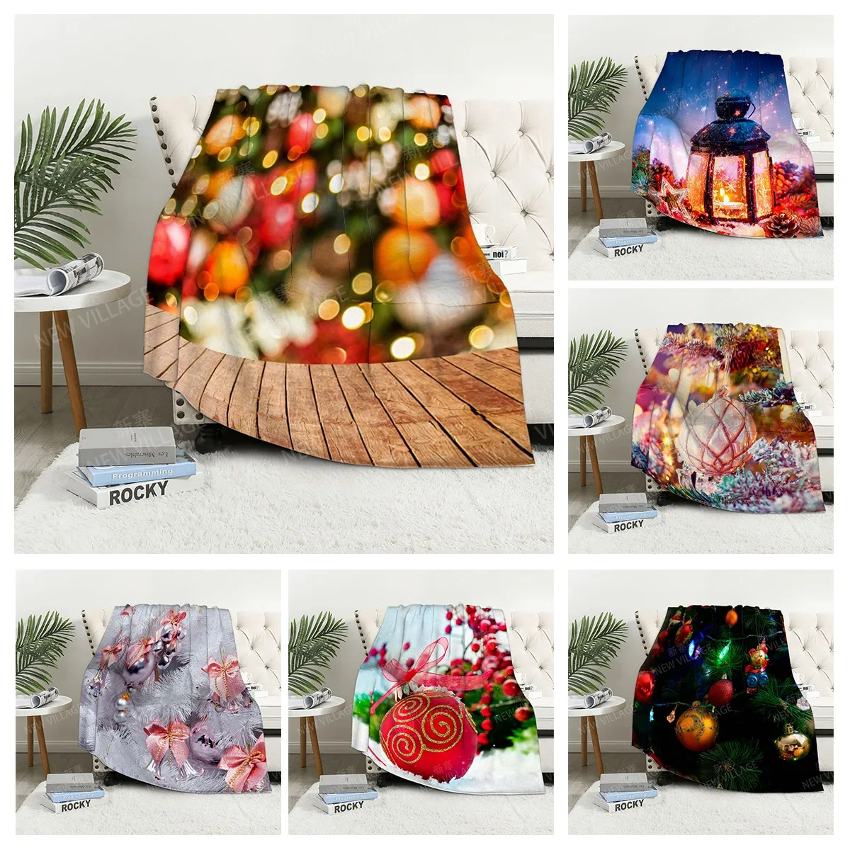 

Домашнее украшение, плюшевое одеяло для дивана, рождественское покрывало на кровать, аниме, пушистые мягкие одеяла, толстое одеяло на зиму