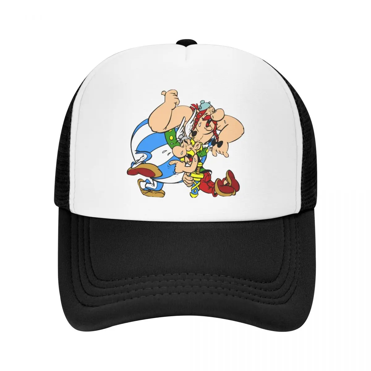 

Бейсболка Астерикс и Обеликс для мужчин и женщин, комикс в стиле приключений, дышащая, с рисунком манги, Getafix, Dogmatix, Кепка-тракер, уличная Снэп...