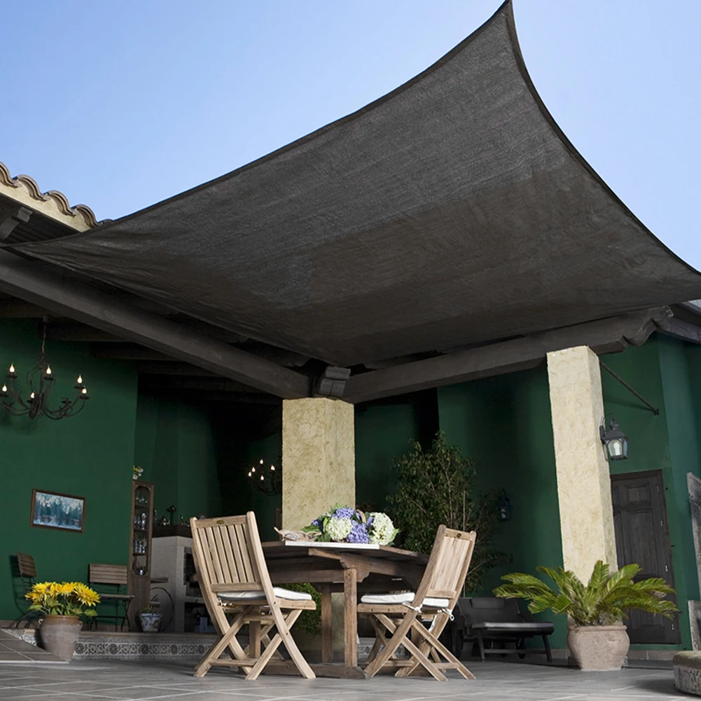 

Outdoor Sun Shade Sail Suncreen 2*4M Awning Sun Canopy 98% UV Block For Garden Supplies Garden Decoration