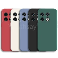 for oneplus 10 pro case cover for oneplus 10 pro funda capa original liquid silicone soft phone bumper for oneplus 10 pro
