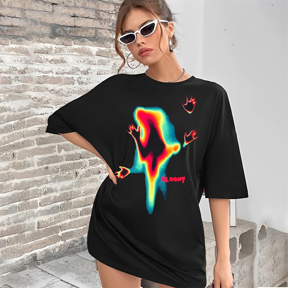 

Women'S 100%Cotton Tshirt Oversize Hip Hop Streetwear Graphic Short Sleeve Cotton Loose Y2k Tops Tees Fashion Aesthetic Clothing