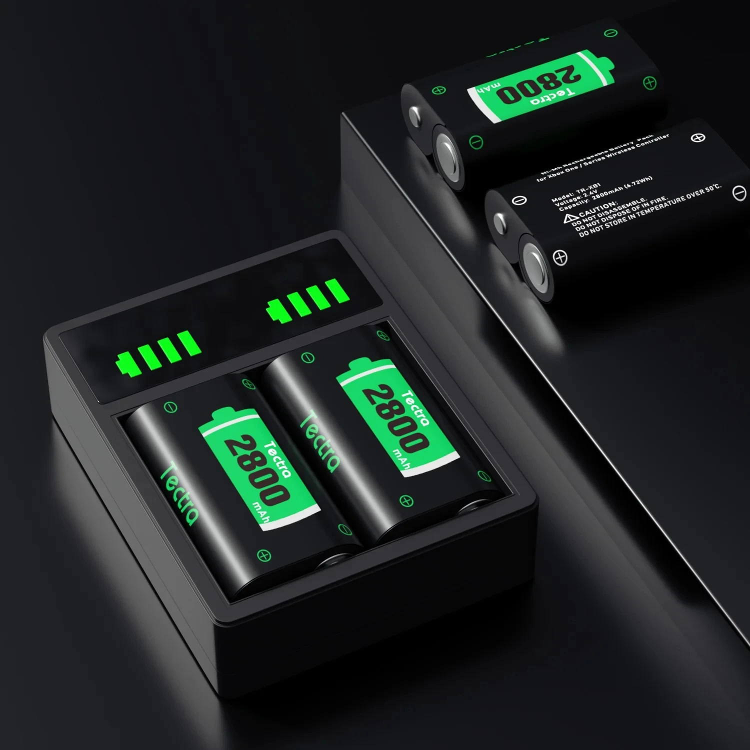 Аккумуляторы Bateria Battey для Xbox Series X/S One/S/X Перезаряжаемая батарея 2800 мАч Контроллеры