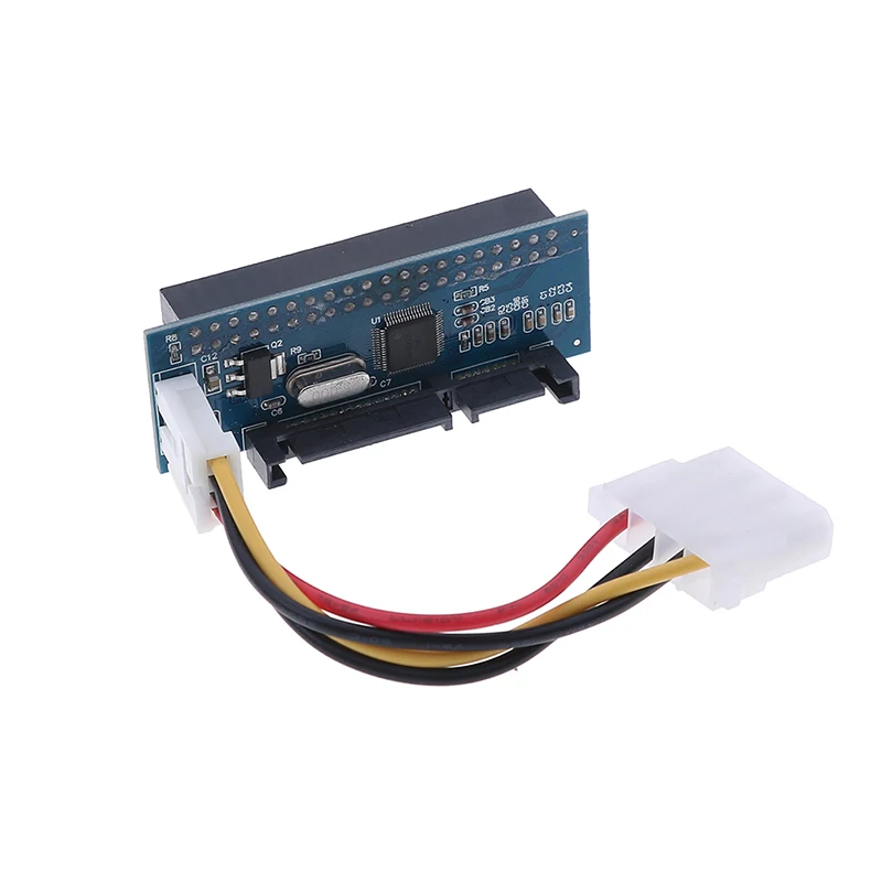 Фото 40-контактный 40-контактный переходник IDE female к SATA 7 + 15Pin 22-контактный переходник PATA к SATA card №5