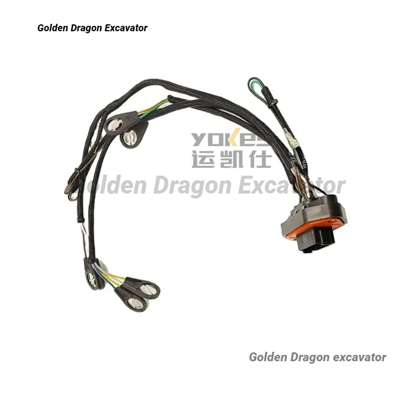 Для двигателя C-10 C-12 жгут проводов топливной форсунки детали экскаватора 4p-9537