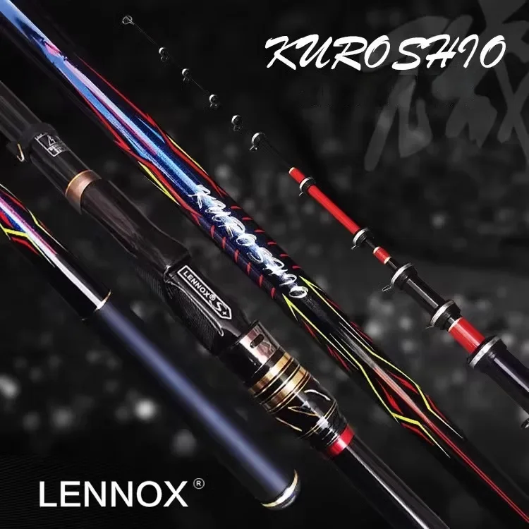 Ультралегкая Удочка LENNOX из углеродного волокна длиной 4 м и 5 ручная удочка для