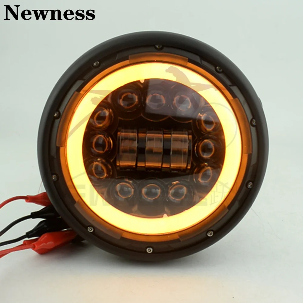 Светодиодная лампа для мотоцикла дневные ходовые огни задняя/боковая подсветка 7