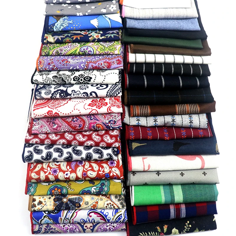 

Модный Мужской Хлопковый носовой платок 24*24 см Sunny Soft Handky Hombre Tie Suit аксессуары для свадебной вечеринки в подарок