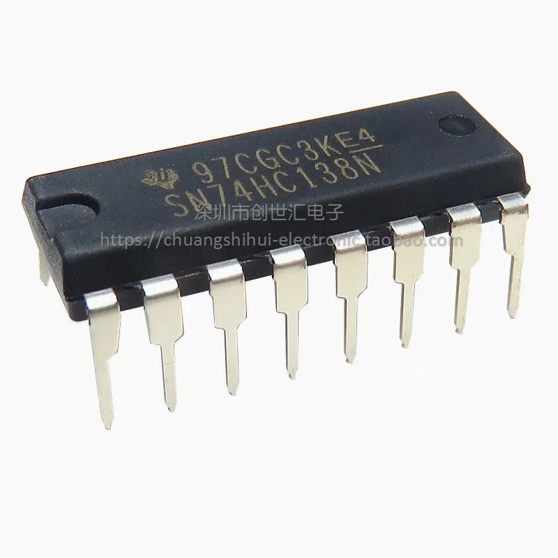 

New original SN74HC138N in-line DIP-16 decoder/decoder 74HC138