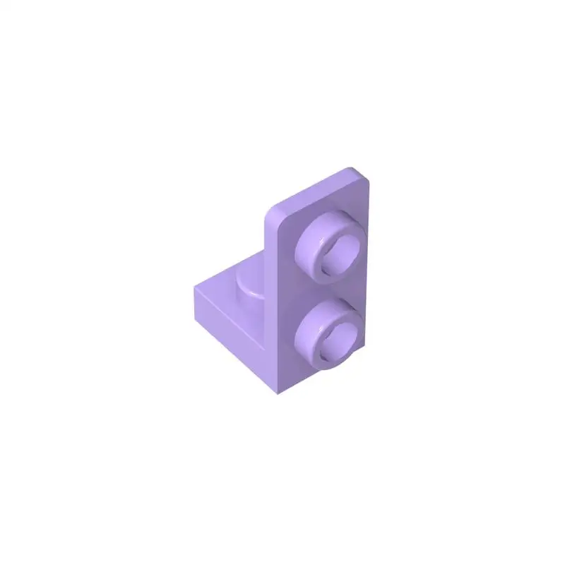 Gobricks GDS-2140 Кронштейн для кирпичей 1x1 Детали 1x2 Перевернутый Совместим с 73825 MOC