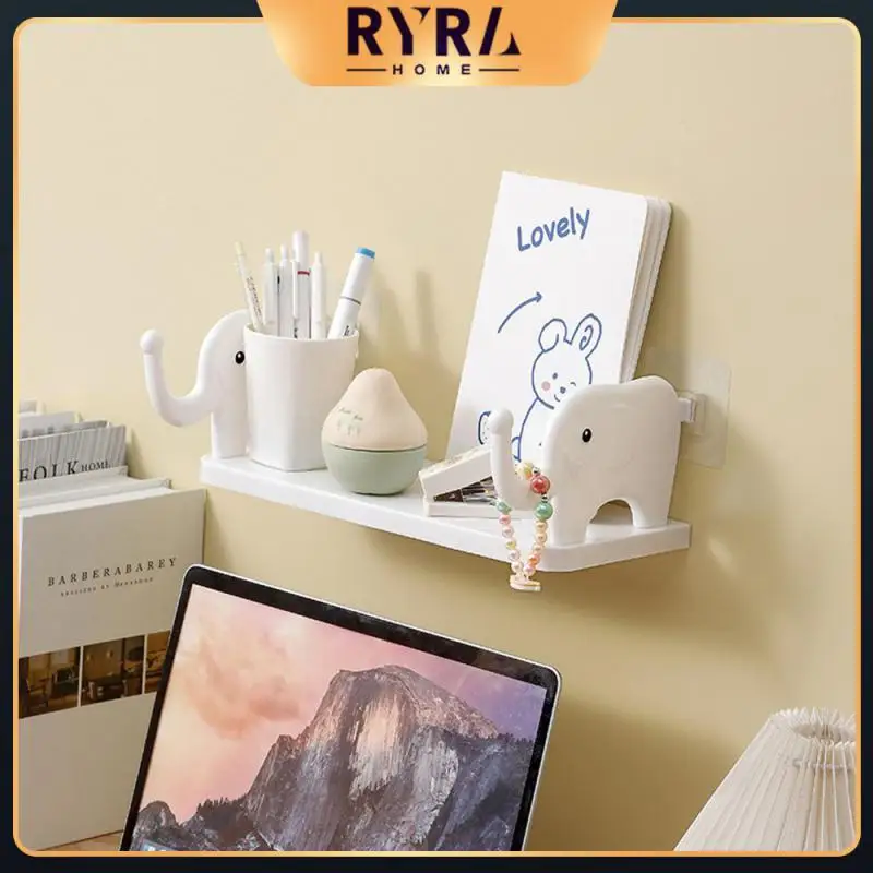 

Fun And Cute Waterproof And Leak Proof Bathroom Products Strong Load-bearing Capacity Elephant Guardrail Hook Stable Placement