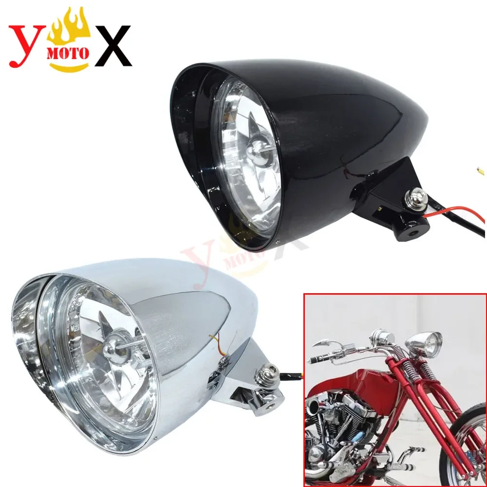 Галогенная лампа для мотоцикла передняя фара в сборе модифицированная Harley Chopper XL