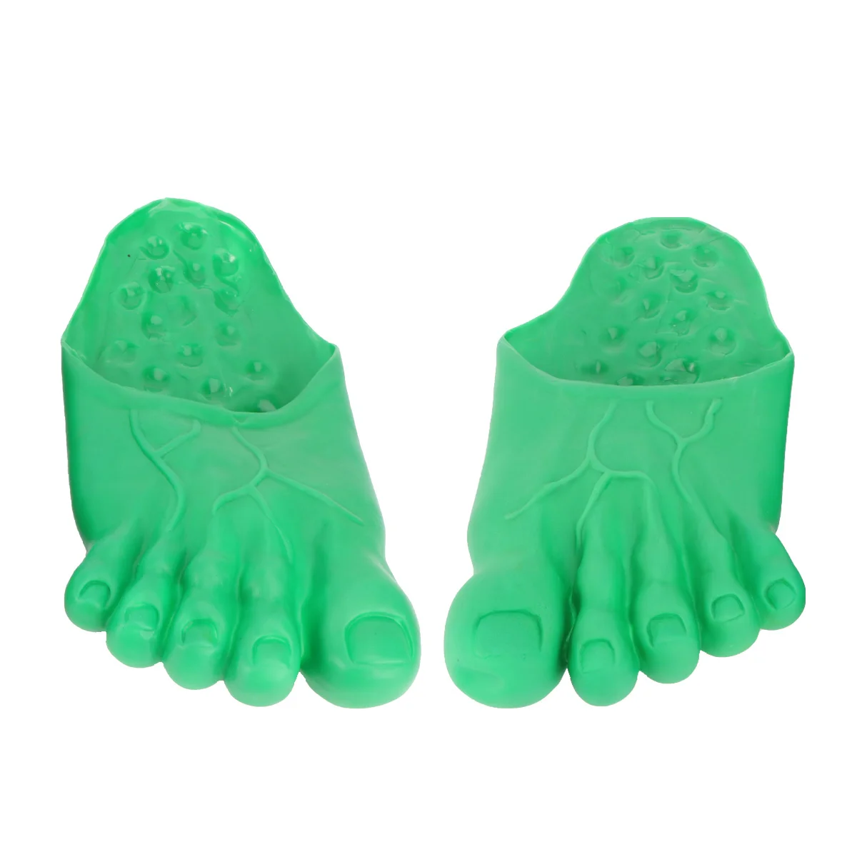 

Slippersslidesfish Shoes Funny Flops Animal Cute Adultsaccessories Hands Cloud Slide Adult Green Costume Props Feet Giant Party