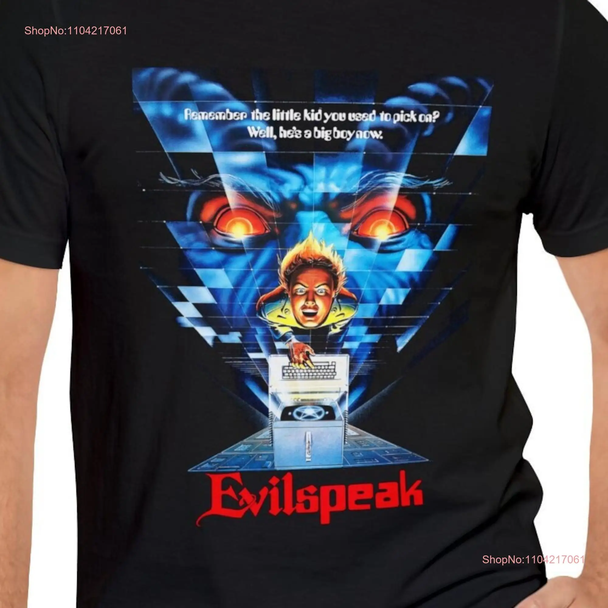 Футболка Evilspeak Evil Speak Movie с длинными или короткими рукавами