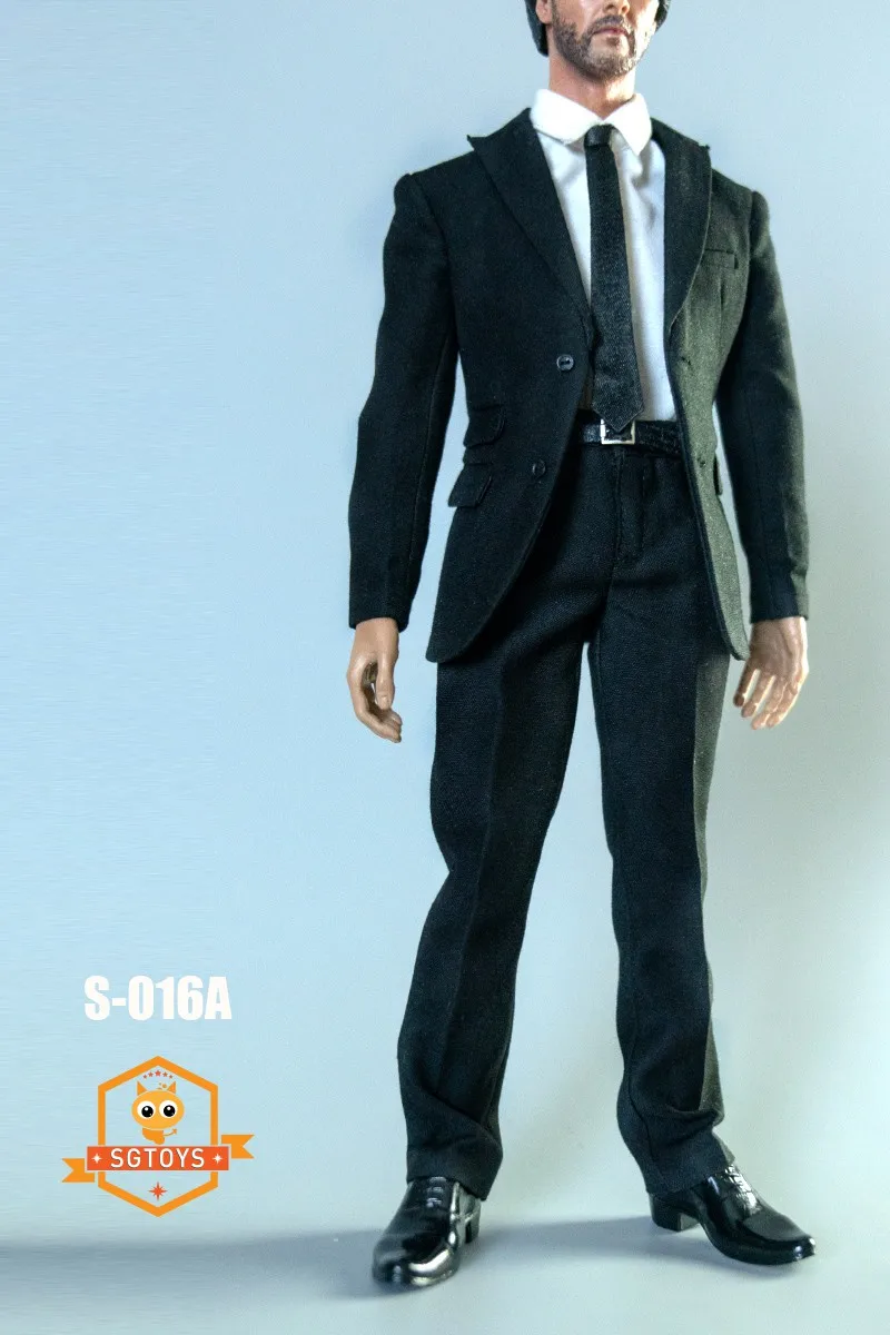 SGTOYS S016 1/6 Male Clothes Suit For 12&quot Inch Narrow Shoulder Body Figure In Stock | Action Figures