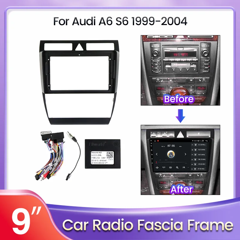 Для автомобильного радиоприемника Fascia Dash Kit установочная отделка Facia рамка