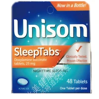 unisom sleeptabs sleeping jet lag sleep 48 tablets free shipping