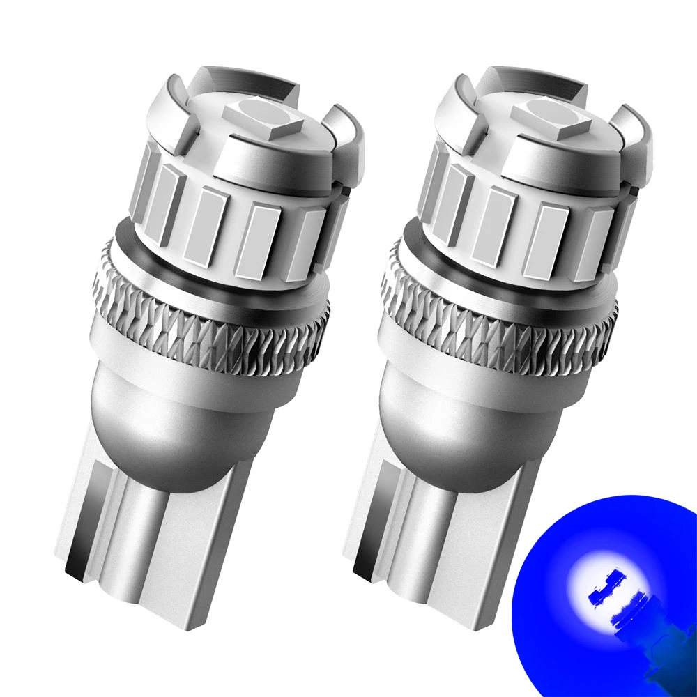 

AUXITO 2 шт. Canbus T10 LED Красный W5W Светодиодная лампа без ошибок Внутреннее освещение багажника Боковой габаритный фонарь номерного знака Белый Желтый Синий