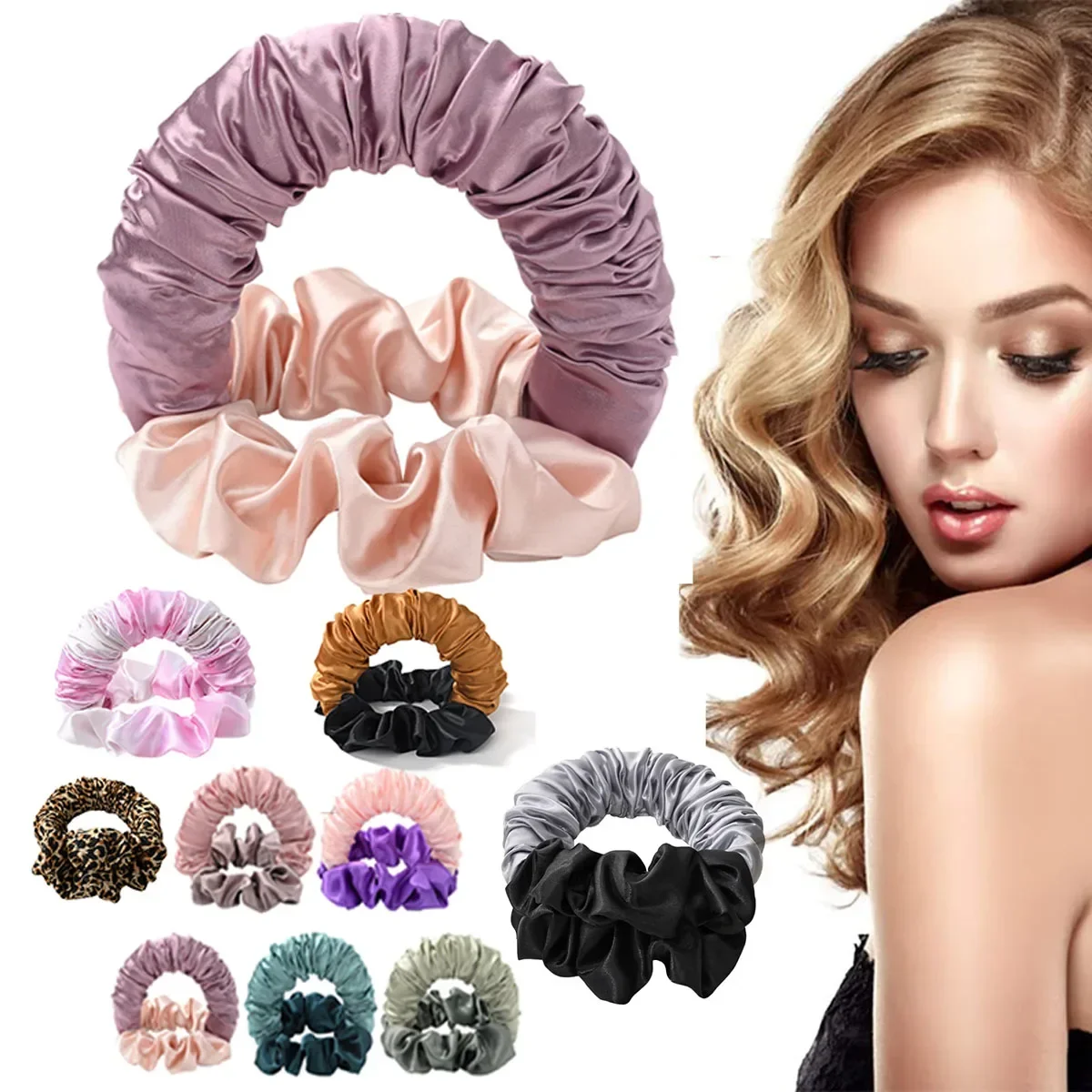 1 шт. бигуди для волос без нагрева щипцы завивки повязка на голову мягкие спящие