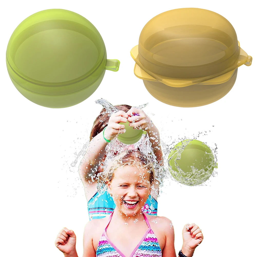 

Water Bomb Splash Balls Reusable Water Balloons Silicone Outdoor Pool Beach Play Party Favors Water Fight Games