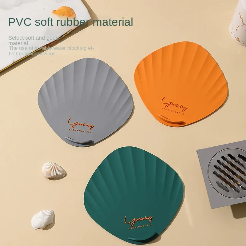 

Floor Drain Silicone Deodorant Cover Sink Anti Odor Anti-skid Pad Reusable Washable Sewer Tool Kitchen Bathroom Sink Accessories