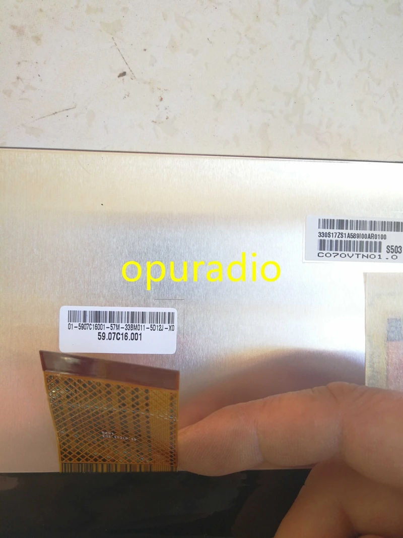 Бесплатная доставка AUO 7-дюймовый ЖК-дисплей C070VTN01 C070VTN01.0 C070VTN01.1 ЖК-экран панель