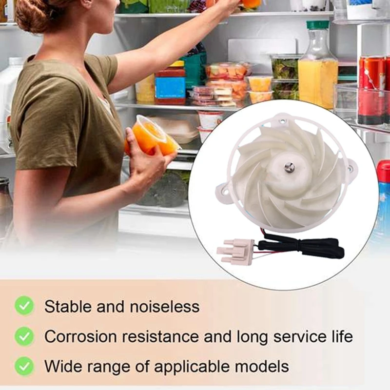 Двигатель вентилятора испарителя холодильника для Meiling ZWF-30-3 BCD-430WP9C запасная