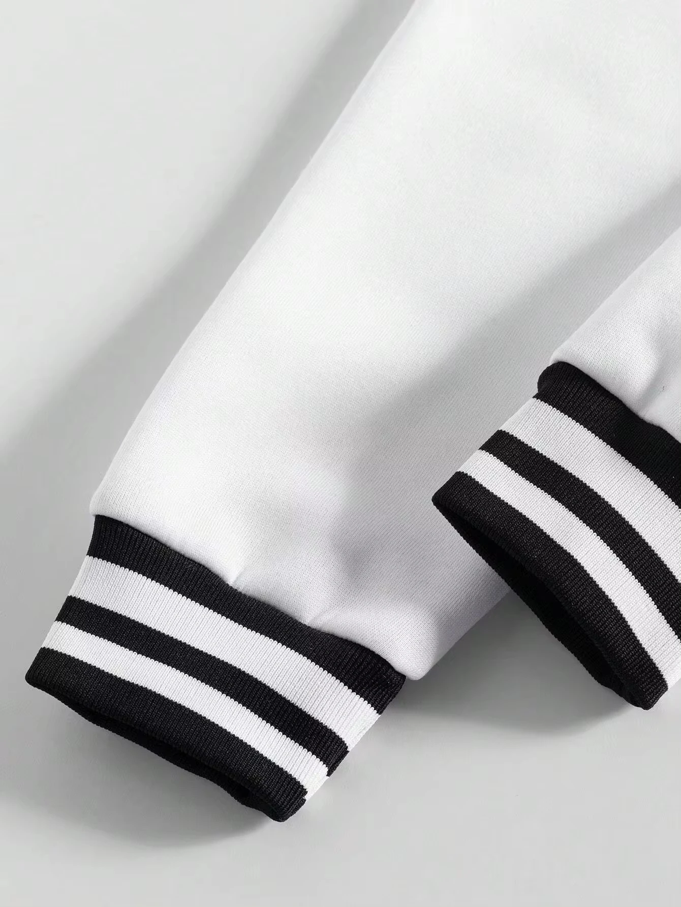 Куртка-бомбер мужская повседневная с длинным рукавом и принтом