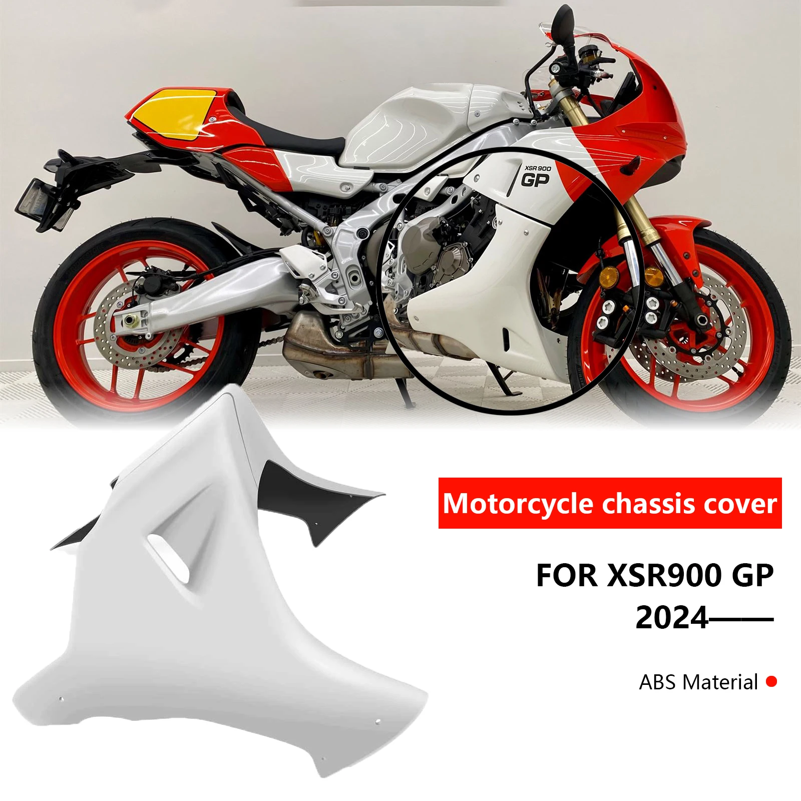Фото Для XSR900GP XSR900 GP 2024 2025 новые аксессуары для мотоциклов, обтекатель двигателя, защита шасси, защита выхлопной системы, защитный чехол №1