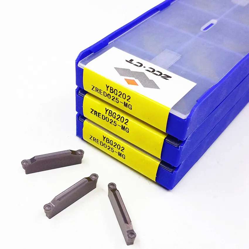ZRED025-MG YBG202/ZRFD03-MG YBG202/ZRGD04-MG YBG202/ZRHD05-MG YBG202/ZRKD06-MG YBG202 ZCC.CT CNC carbide inserts 10pcs/box