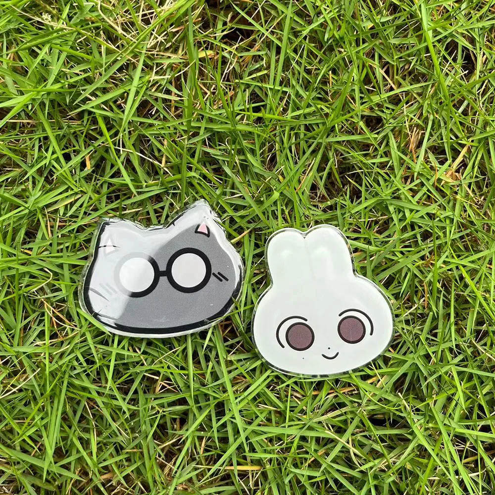 Милый акриловый держатель для телефона Jeonghan Wonwoo ручка с рисунком кота и кролика