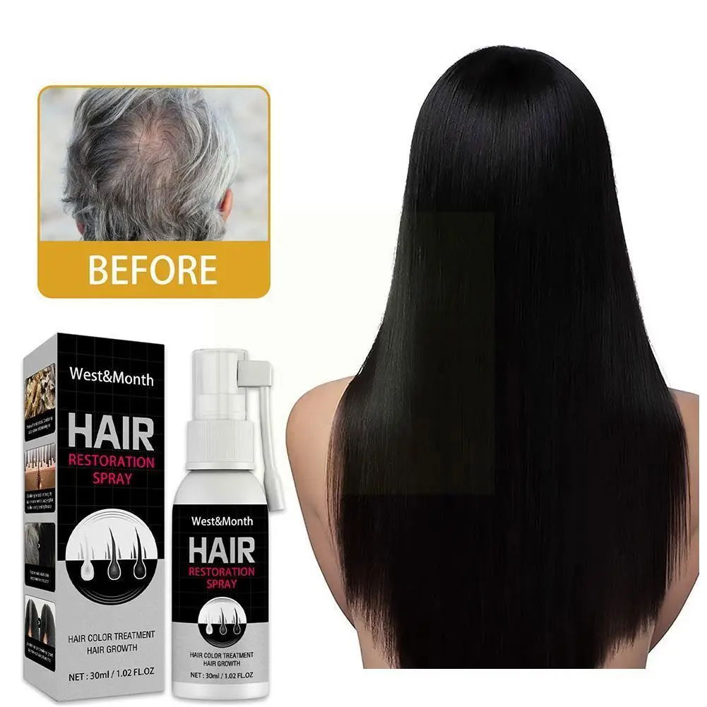 

Средство для ухода за волосами Y9M3, сыворотка против выпадения волос, средство для восстановления и восстановления черных волос, 30 мл