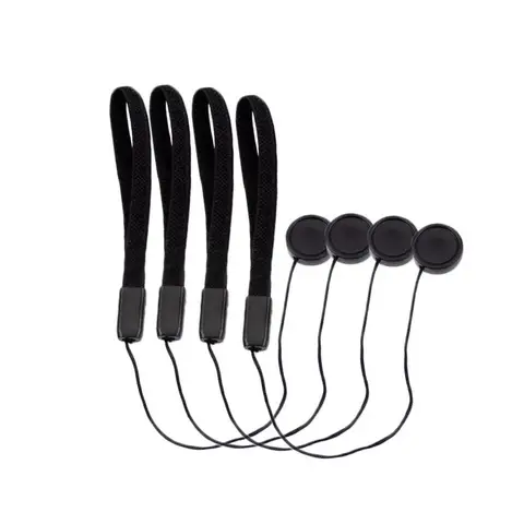 Чехол для объектива со шнурком для защиты от потери, ручной ремешок на запястье, шнурок для камеры со шнурком для всех держателей камеры DSLR SLR, шнур для подвешивания