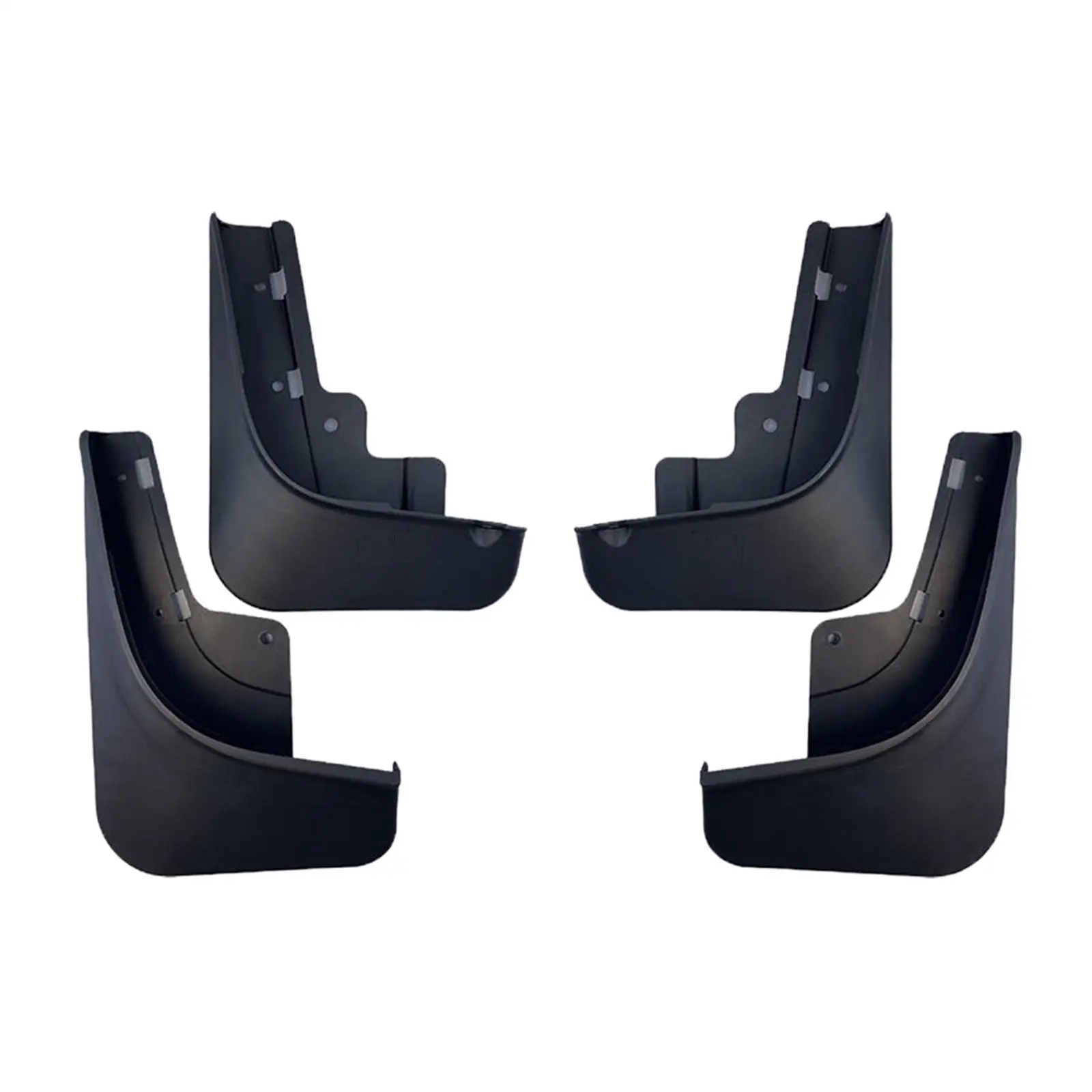 

4 Pieces Mudguards Mudflaps Fender for Tesla Model S 2022 Spare Parts