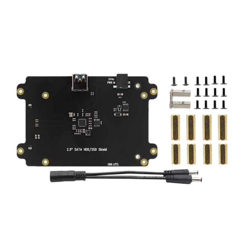 

For Jetson Nano Storage Development Board For 2.5 Inche SATA SSD / HDD T300 V1.1 Expansion Board With USB 3.1 Connector