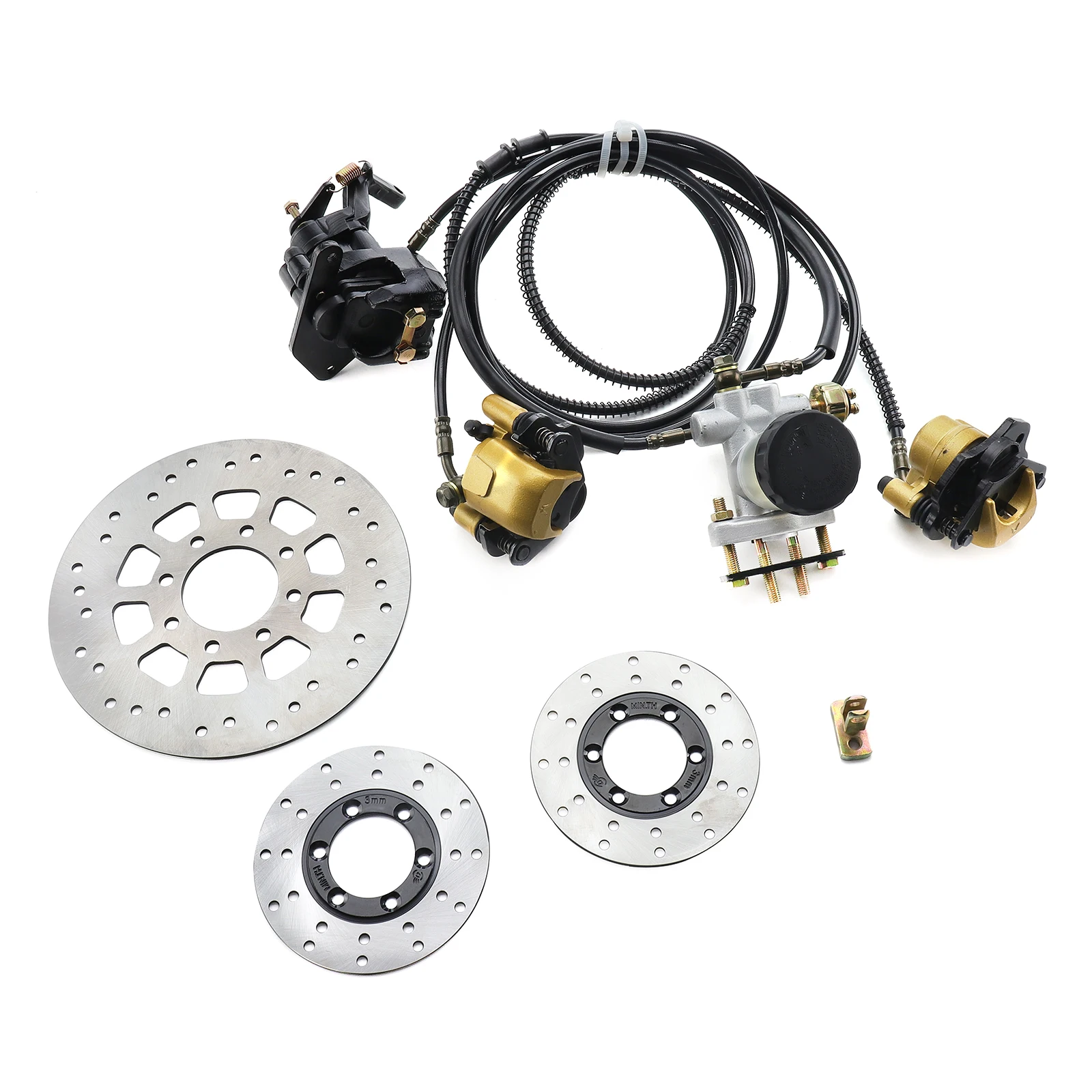 

Motorfansclub Left Hydraulic Brake Master Cylinder Caliper Fit For Taotao Sunl Roketa Nst 50cc 70cc 90cc 110cc 125cc
