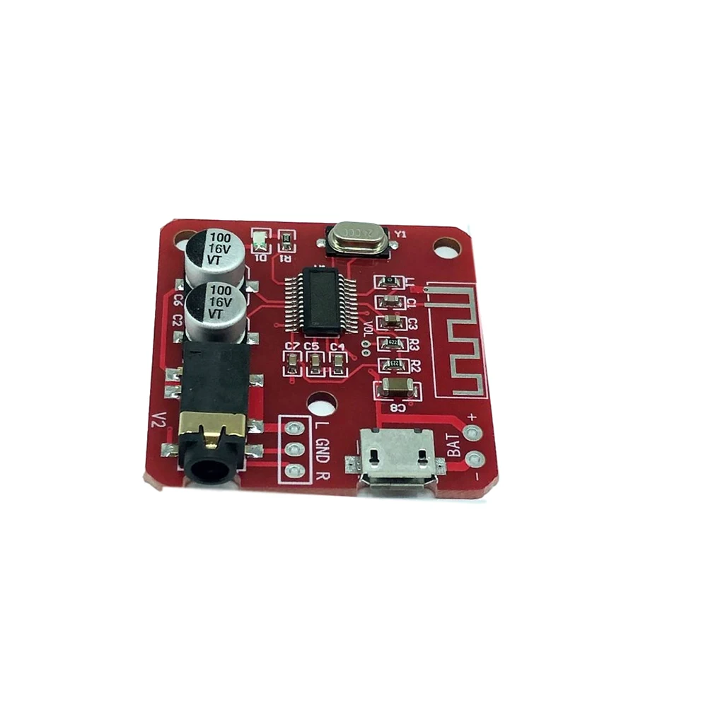 

Плата аудиоресивера с функцией Bluetooth 4,1, MP3 декодер без потерь, модуль, беспроводной стерео музыкальный модуль 3,7-5 в WAV APE FLAC MP3