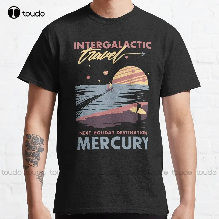 

Intergalactic Travel Classic T-Shirt Ishing Shirts For Men Sleeve Custom Aldult Teen Unisex Digital Printing Tee Shirts Xs-5Xl