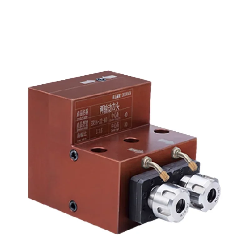 Вращающаяся и фрезерная композитная силовая головка ER16/и два оси шаг высокая