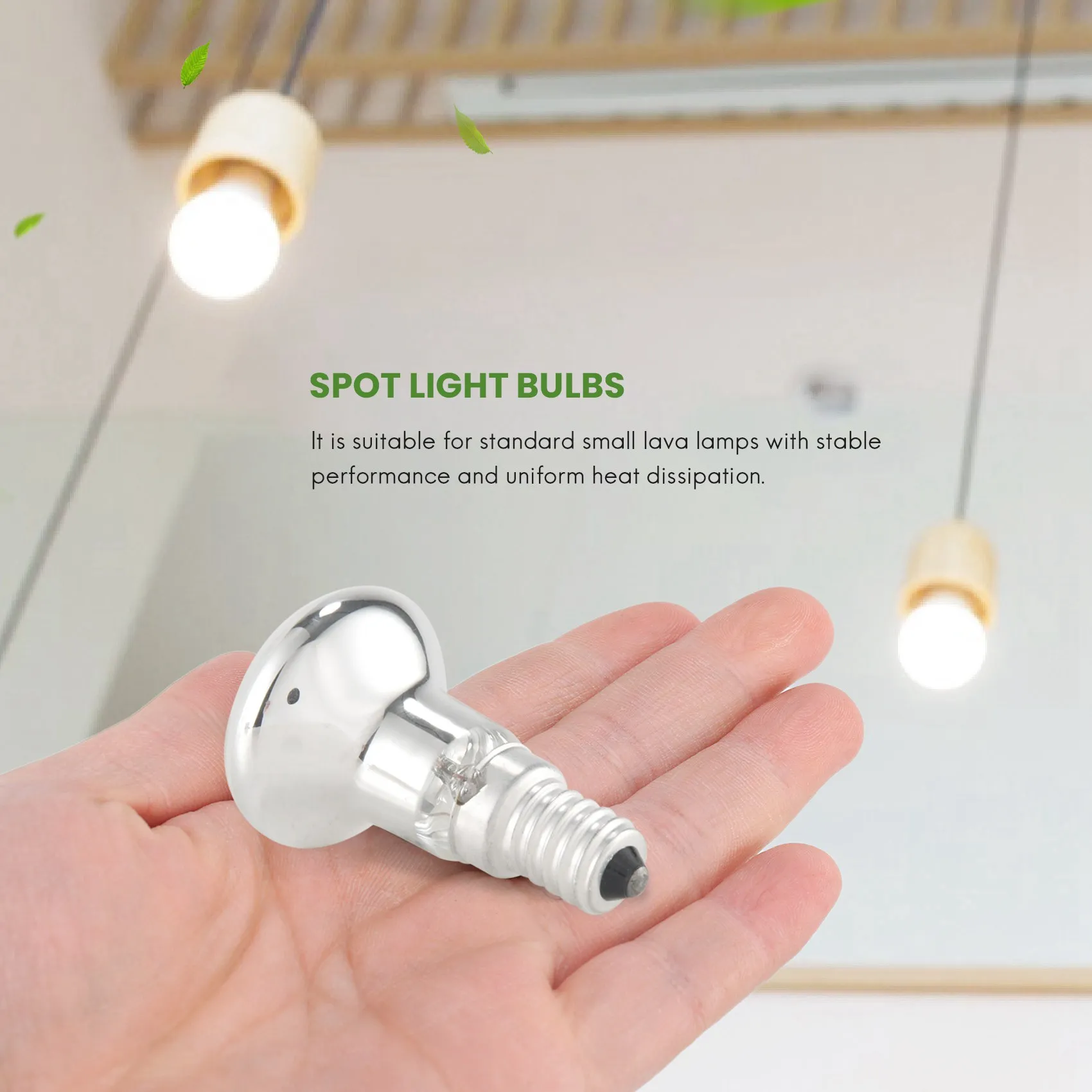 Сменная лампа для лавы E14 R39 30 Вт прожектор винтовая лампочка прозрачный