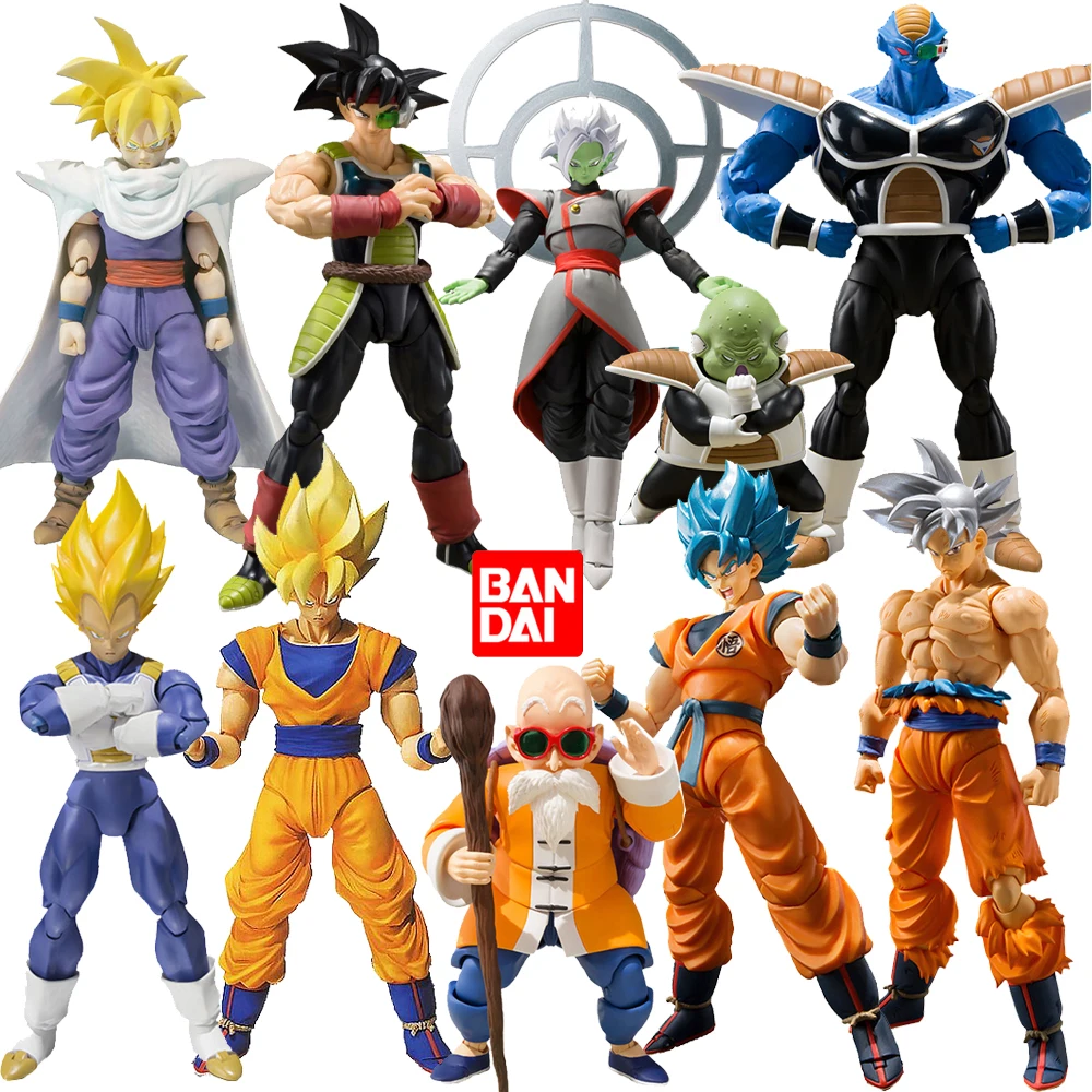 Фигурки героев аниме Драконий жемчуг SHF Gohan Goku Master Roshi Vegeta IV Buu Broli frieztien Shinhan