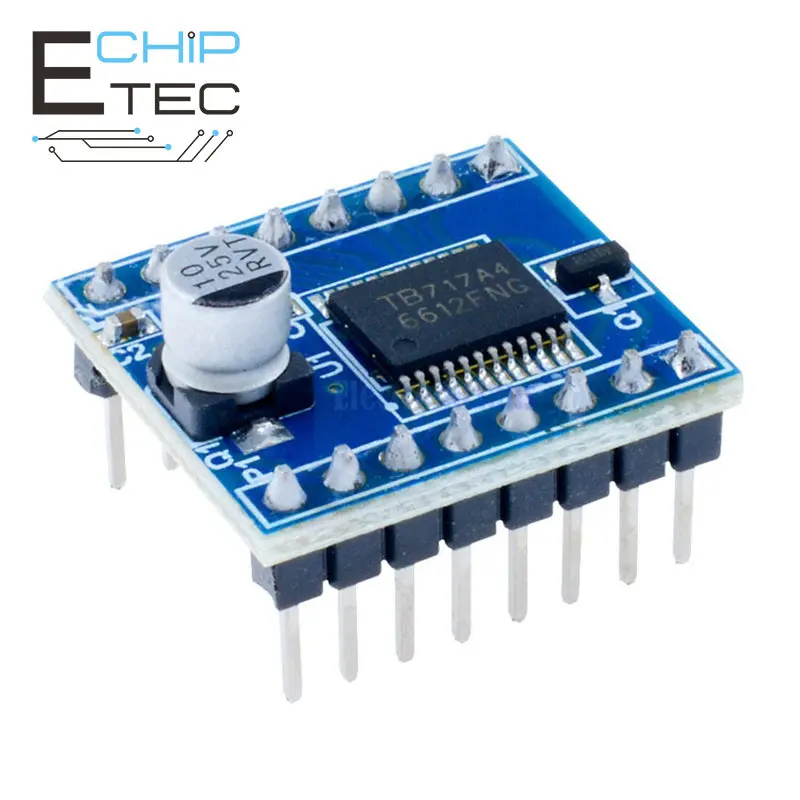 

Free shipping 1PCS TB6612FNG Dual Motor Driver Module for Arduino STM32 ARM Replce L298N Board