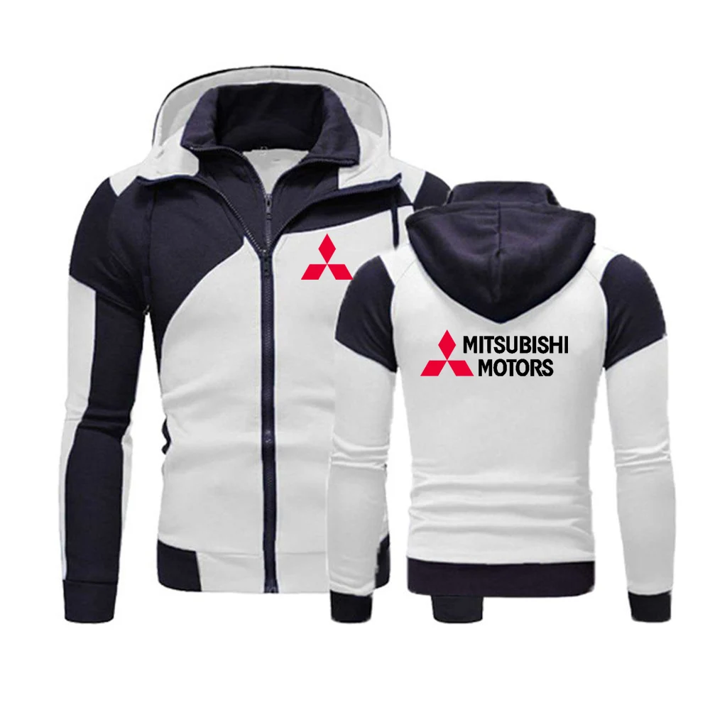 

Spring Autumn Mitsubishi Motors 2022 Sweatshirt Hoody Fleece Cotton Zipper Hoodies HipHop Harajuku Male Hoodies Clothing