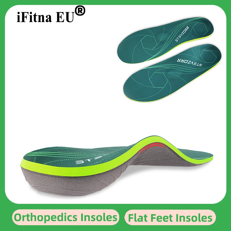 Plantar Fasciitis Pain Relief Orthopedic Insoles Men Flat Feet Arch Support,Women Heel Orthotics Insoles Sneakers Shoe Inserts