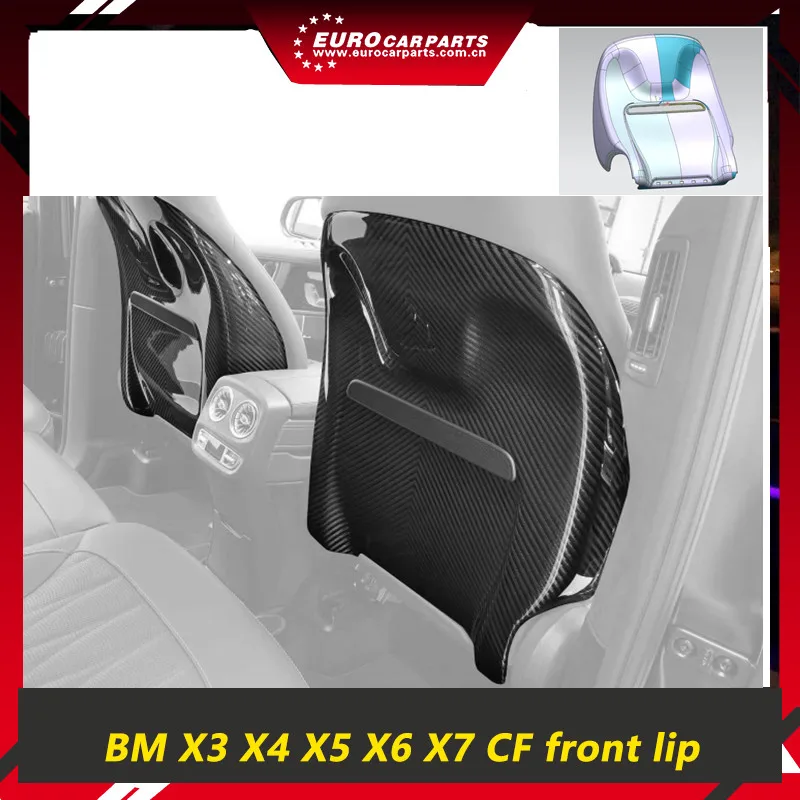 High quality dry carbon material G class W464 backrest cover for g wagon w463a w464 g500 g550 g63 interior backrest cover g63